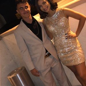 Homecoming dress ❤️ size zero super glam